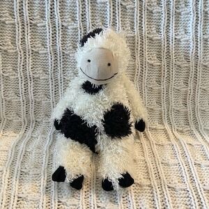 Jellycat Bunglie Cow Calf Cattle Plush Stuffed Animal Black Toes Retired‎ 14"